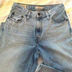 Levi Baggy Dad Jean light wash